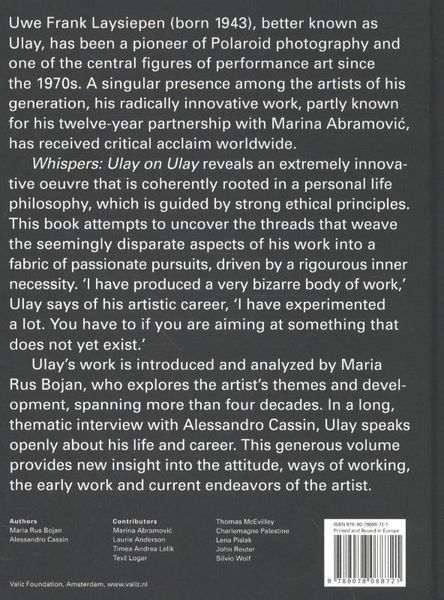Produktbild: Whispers: Ulay on Ulay