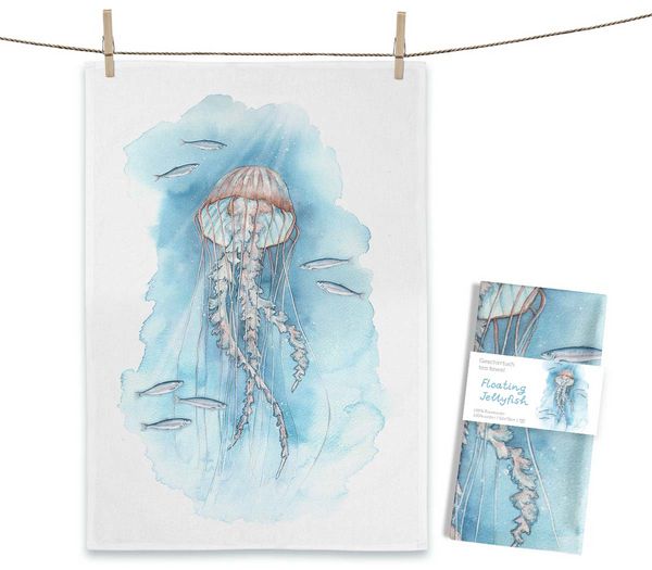 Produktbild: Geschirrtuch Floating Jellyfish