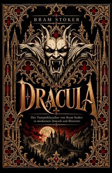 Produktbild: DRACULA Der Vampirklassiker von Bram Stoker - in modernem Deutsch und illustriert