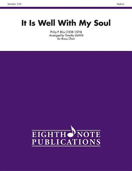 Produktbild: Bliss, P: It Is Well with My Soul