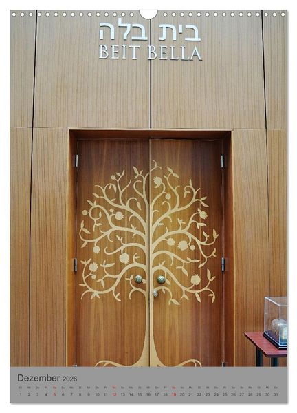 Produktbild: Judentum im Baltikum (Wandkalender 2026 DIN A3 hoch), CALVENDO Monatskalender
