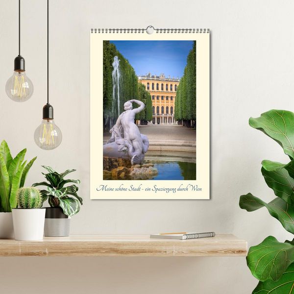 Produktbild: Meine sch&ouml;ne Stadt - ein Spaziergang durch Wien (Wandkalender 2026 DIN A3 hoch), CALVENDO Monatskalender