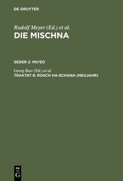 Produktbild: Rosch ha-schana (Neujahr)