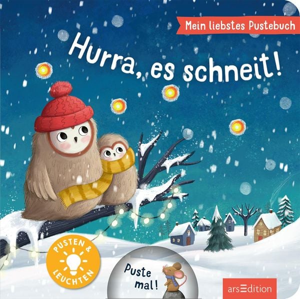 Produktbild: Mein liebstes Pustebuch &ndash; Hurra, es schneit!