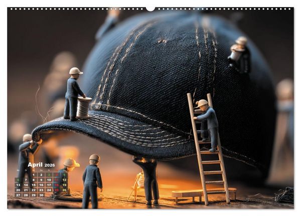 Produktbild: Miniatur - Atelier (Wandkalender 2026 DIN A2 quer), CALVENDO Monatskalender