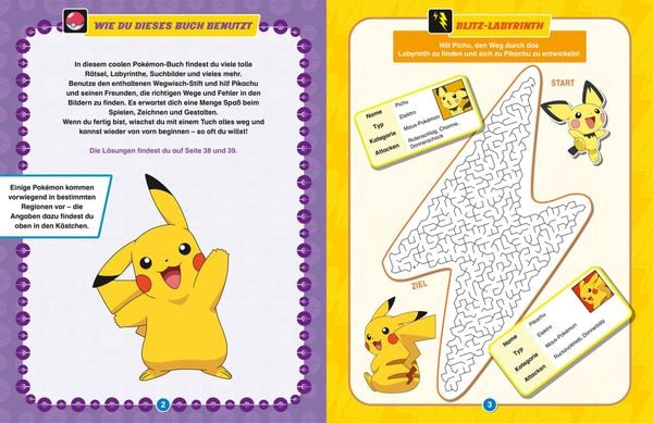 Produktbild: Pok&eacute;mon Activity-Buch: Wisch & Weg - Spielspa&szlig;