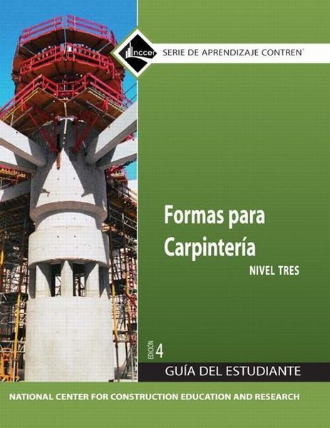 Produktbild: NCCER: Carpentry Forms 3 Trainee Guide in Spanish