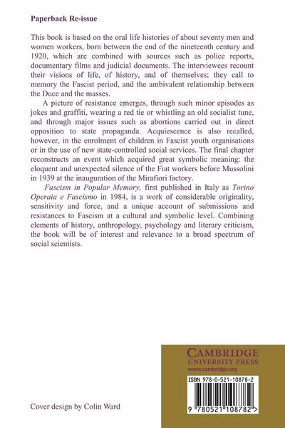 Produktbild: Fascism in Popular Memory