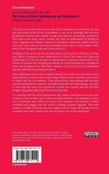 Produktbild: The Future of China&rsquo;s Development and Globalization