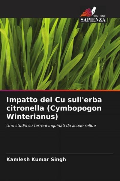 Produktbild: Impatto del Cu sull'erba citronella (Cymbopogon Winterianus)