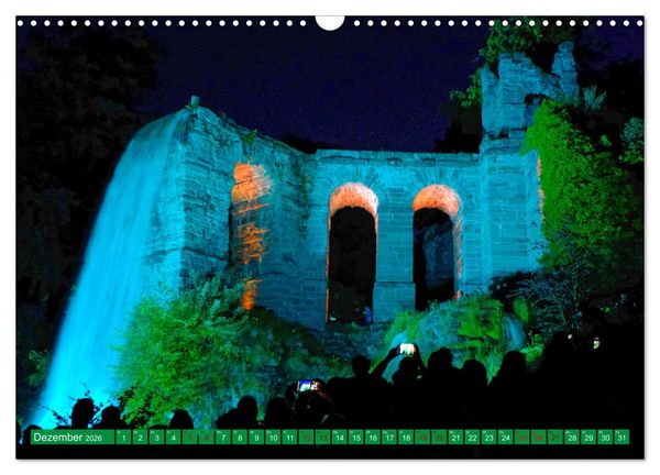 Produktbild: Bad Wilhelmsh&ouml;he Bergpark und Wasserspiele (Wandkalender 2026 DIN A3 quer), CALVENDO Monatskalender