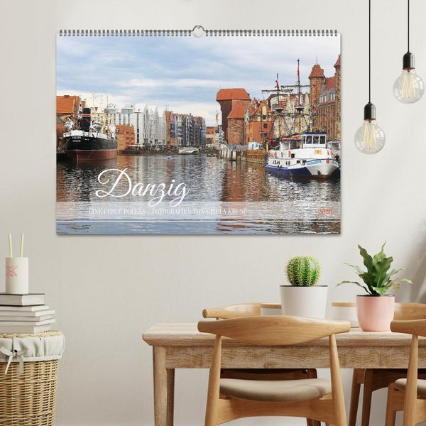Produktbild: Danzig - Eine Perle Polens (Wandkalender 2026 DIN A2 quer), CALVENDO Monatskalender
