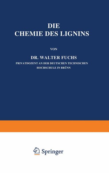 Produktbild: Die Chemie des Lignins