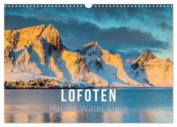 Lofoten. Nature Water Light (Wall Calendar 2026 DIN A3 landscape), CALVENDO 12 Month Wall Calendar