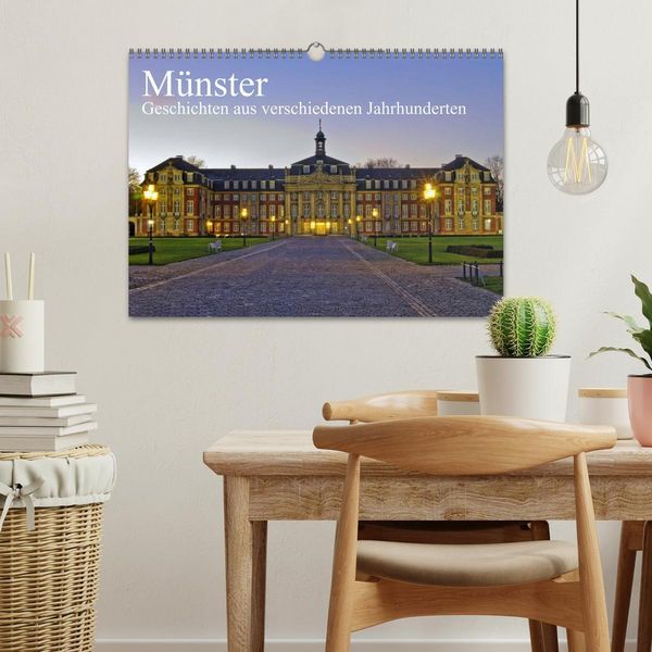 Produktbild: M&uuml;nster - Geschichten aus verschiedenen Jahrhunderten (Wandkalender 2026 DIN A3 quer), CALVENDO Monatskalender