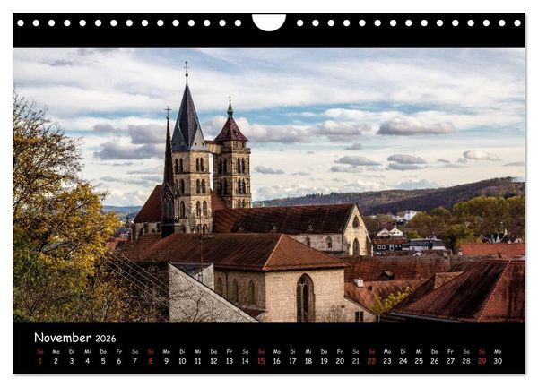 Produktbild: Esslingen am Neckar - Vom Mittelalter in die Moderne (Wandkalender 2026 DIN A4 quer), CALVENDO Monatskalender