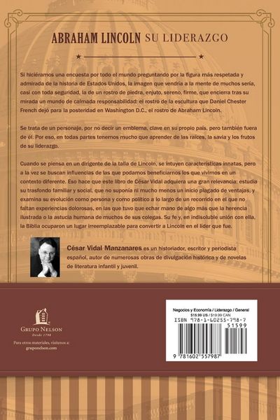 Produktbild: La Abraham Lincoln Su Liderazgo