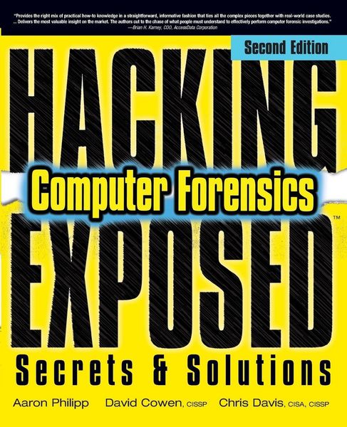 Produktbild: Hacking Exposed Computer Forensics, Second Edition