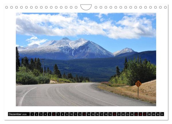 Produktbild: Yukon Territory - Der Nordwesten Kanadas (Wandkalender 2026 DIN A4 quer), CALVENDO Monatskalender