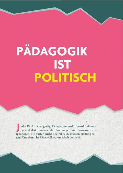 Produktbild: Haltung zeigen für demokratische Werte in Kita, Ganztag und Schule