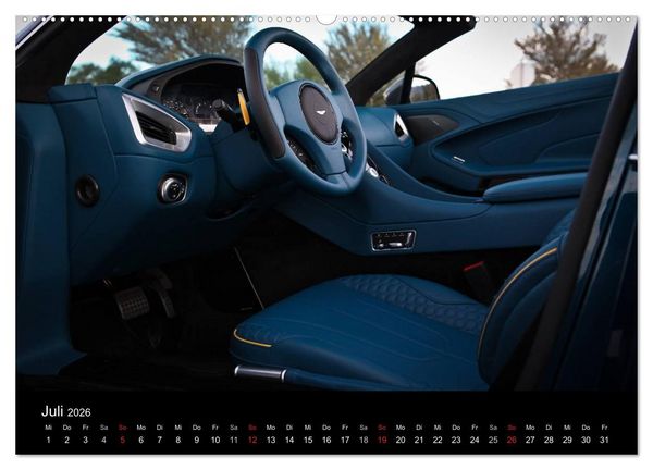 Produktbild: Aston Martin Vanquish Volante (Wandkalender 2026 DIN A2 quer), CALVENDO Monatskalender