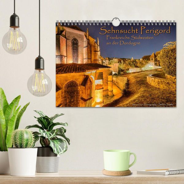 Produktbild: Sehnsucht Perigord - Frankreichs S&uuml;dwesten an der Dordogne (Wandkalender 2026 DIN A4 quer), CALVENDO Monatskalender
