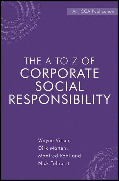 Produktbild: The A to Z of Corporate Social Responsibility