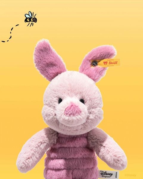 Produktbild: Steiff 024733 - Disney Originals Ferkel, rosa, Pl&uuml;sch, 20 cm, Winnie Puuh
