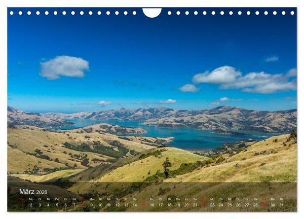 Produktbild: Neuseeland - Traumhafte Landschaften am anderen Ende der Welt (Wandkalender 2026 DIN A4 quer), CALVENDO Monatskalender