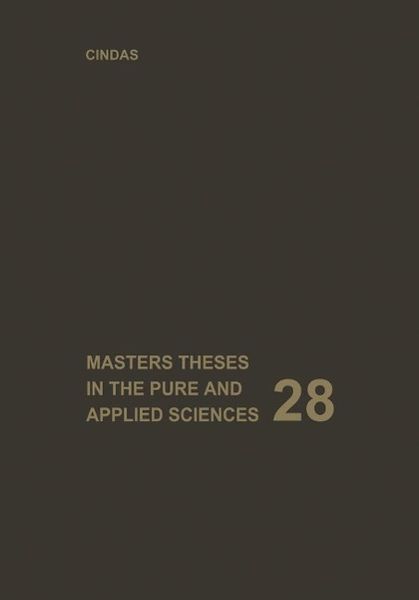 Produktbild: Masters Theses in the Pure and Applied Sciences