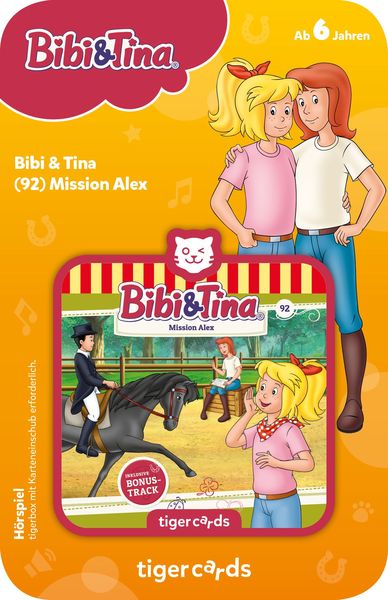 Produktbild: tigercard - Bibi & Tina - Folge 92: Mission Alex