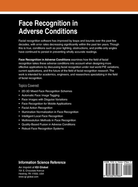 Produktbild: Face Recognition in Adverse Conditions