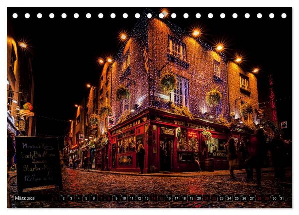 Produktbild: Dublin (Tischkalender 2026 DIN A5 quer), CALVENDO Monatskalender