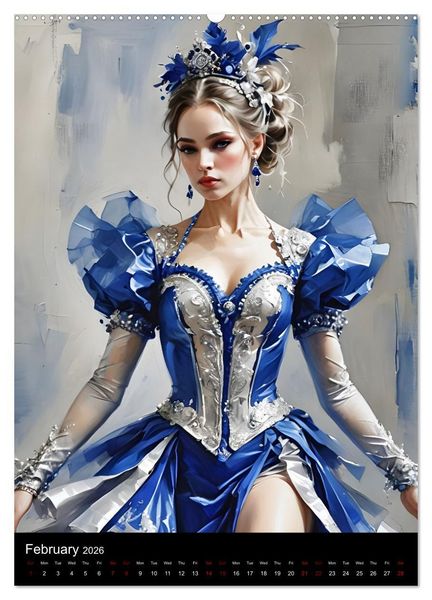 Produktbild: Dancing Elegance (Wall Calendar 2026 DIN A2 portrait), CALVENDO 12 Month Wall Calendar