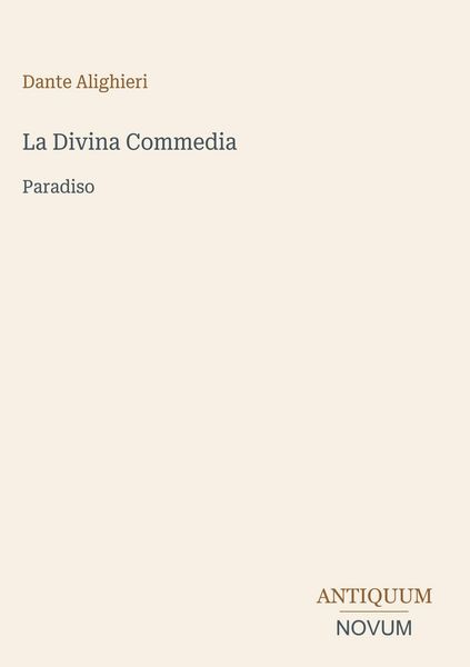 Produktbild: La Divina Commedia