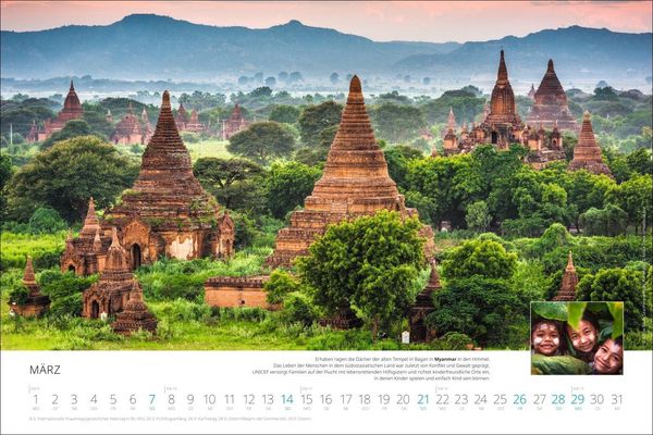 Produktbild: Unicef Posterkalender 2027