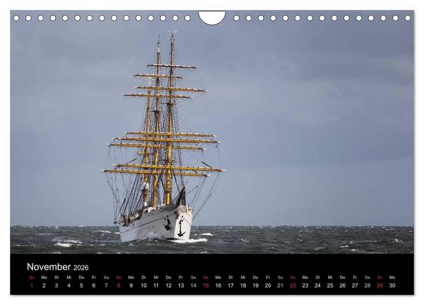 Produktbild: Baltic Sail (Wandkalender 2026 DIN A4 quer), CALVENDO Monatskalender