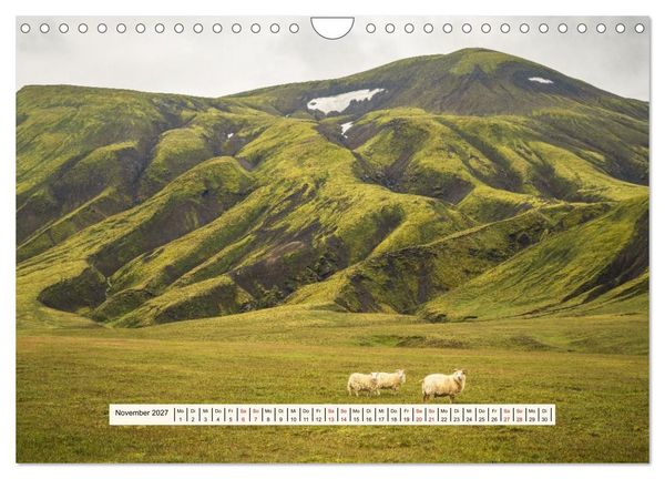 Produktbild: Island. Ein Jahr am Rand der Welt (Wandkalender 2027 DIN A4 quer), CALVENDO Monatskalender