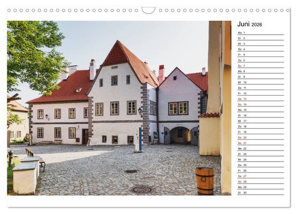 Produktbild: Ein Wochenende in Krumau (Wandkalender 2026 DIN A3 quer), CALVENDO Monatskalender