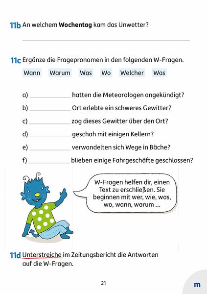 Deutsch 4. Klasse Übungsheft - Besser lesen