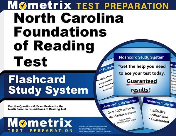Produktbild: North Carolina Foundations of Reading Test Flashcard Study System