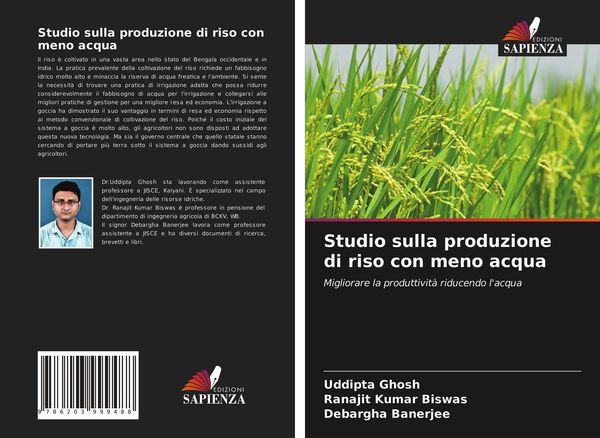 Produktbild: Studio sulla produzione di riso con meno acqua