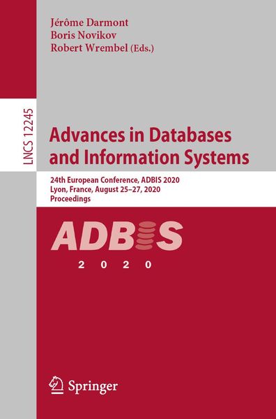 Produktbild: Advances in Databases and Information Systems