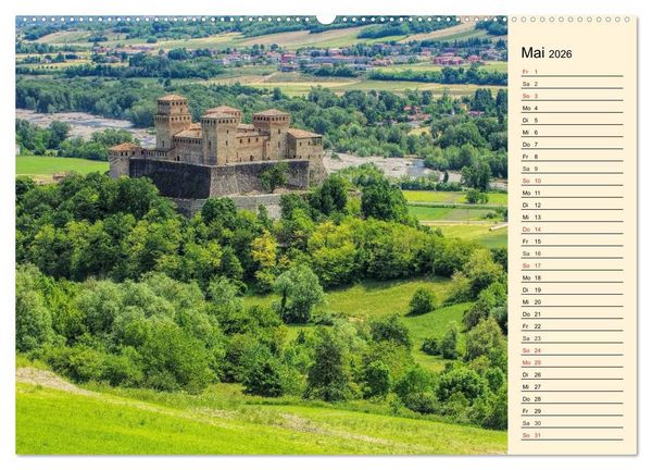 Produktbild: Burgen in Italien (Wandkalender 2026 DIN A2 quer), CALVENDO Monatskalender