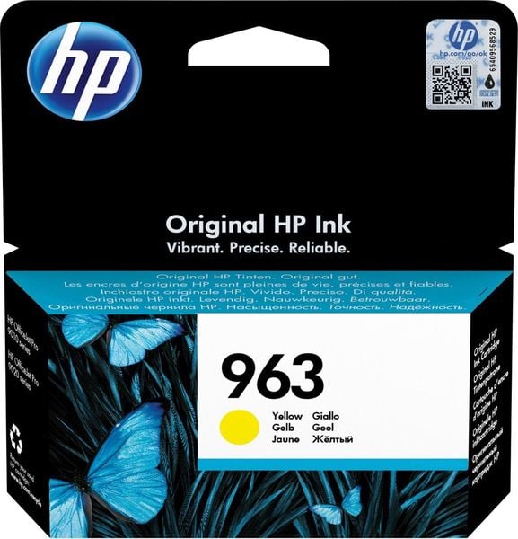 HP 963 Druckerpatrone Original Gelb 3JA25AE Tinte