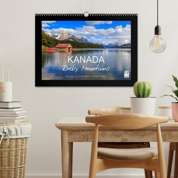 Produktbild: KANADA - Rocky Mountains (Wandkalender 2026 DIN A3 quer), CALVENDO Monatskalender