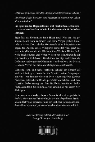 Produktbild: Geschmack des Verbrechens
