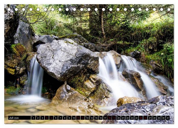 Produktbild: Wundersch&ouml;nes Lechtal (Tischkalender 2026 DIN A5 quer), CALVENDO Monatskalender