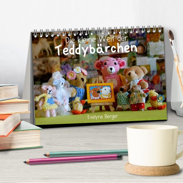 Produktbild: Die kleine Welt der Teddyb&auml;rchen (Tischkalender 2026 DIN A5 quer), CALVENDO Monatskalender