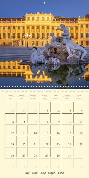 Produktbild: Heindl, K: Beautiful Vienna (Wall Calendar 2021 300 &times; 300 mm